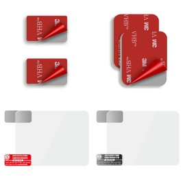 Double-Sided Adhesive Pad and Electrostatic Film – VHB Mounting Tape for Dash Cam – Secure, Residue-Free Accessory for Car Windshields