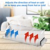 Wea&Hea 2 Pack Magnetic Air Vent Deflector, 9"-15.5" Adjustable Vent