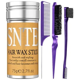 Purple Slick Back Hair Brush