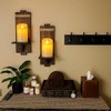 Lezonic Rechargeable Flickering Flameless Candles Battery Operated with Remote and