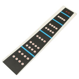 YTgilo 2PCS Violin Finger Guide 4/4 Violin Note Stickers Stickers Adhesive Back Beginner Violin Fingerboard Stickers Scale Intonation Pitch Fingering Stickers Black