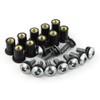 Xitomer 10 Sets M5x16 Alloy Motorcycle Windscreen Bolts Wellnut Bolt