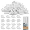 100 Pcs T Post Caps, Vinyl Safe T Post Topper