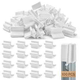100 Pcs T Post Caps, Vinyl Safe T Post Topper for Fence, T Post Insulators Easy to Install for Yards Farms Orchards