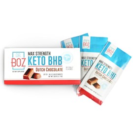 Dr. Boz Polvo Keto BHB - Chocolate holands, 20 sobres - Aumenta la energa y reduce los antojos - Suplemento diettico de mxima potencia - Fabricado en 
