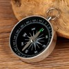 Simple Hiking Compass Navigation, Pocket Navigation With Adjustable Declination, for
