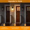 Motion Sensor Outdoor Wall Lantern Dusk to Dawn Waterproof Exterior