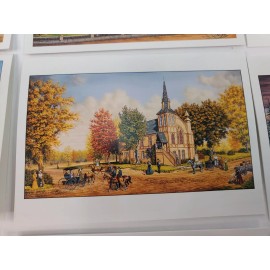 Patricia Paulk BLANK Notecards 5x7 & Envelopes 18 Pk. Historic 1880's Jacksonville, OR