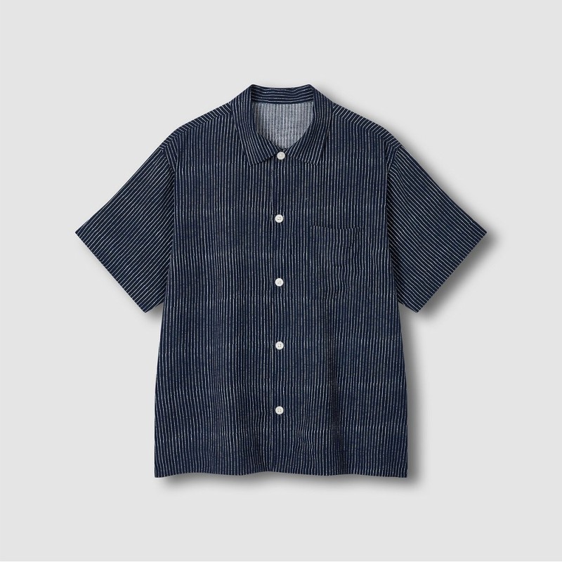 JAJU [JAJU] Men's Lyocell 5-piece Pajama Set_Dark Navy