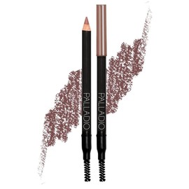 Palladio Lápiz de Cejas Auburn con Cepillo - Relleno Natural y Preciso
