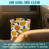 KXWQTRDD Car Garbage Bag Cartoon Oranges Fruits Hanging Canvas Car