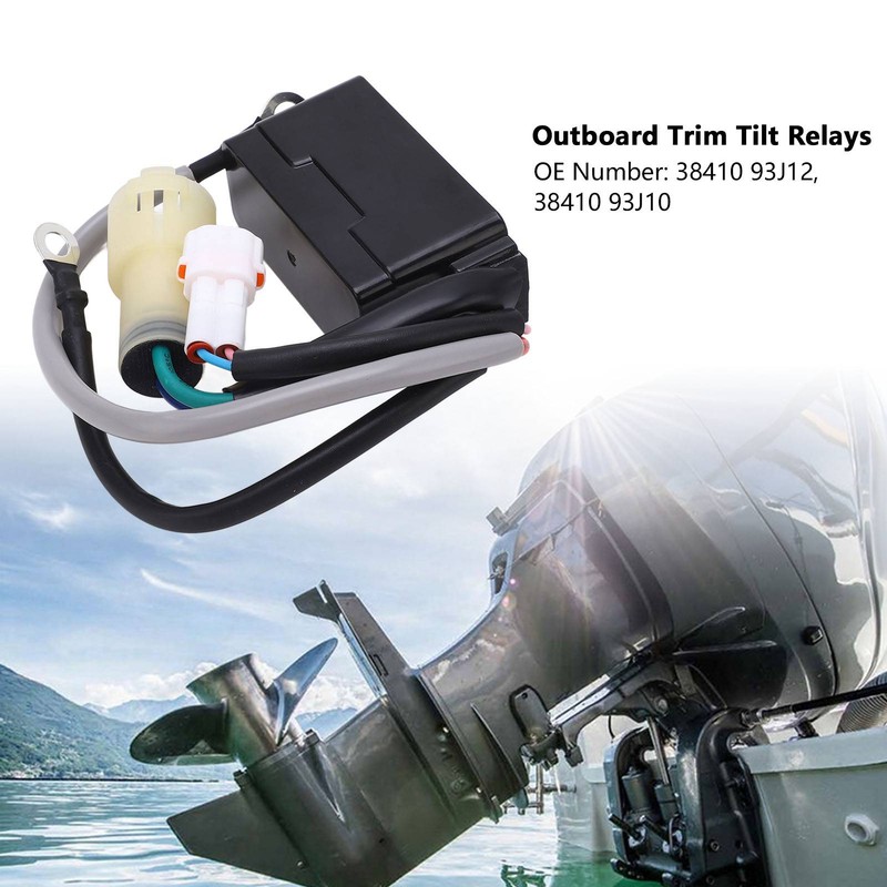 Marine Power Tilt Trim Relay Assembly 38410 93J12 Outboard Accessory
