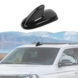 RT-TCZ Roof Antenna Cover Trim Decoration Exterior Accessories for Ford Expedition 2022 2023 2024 (Black)