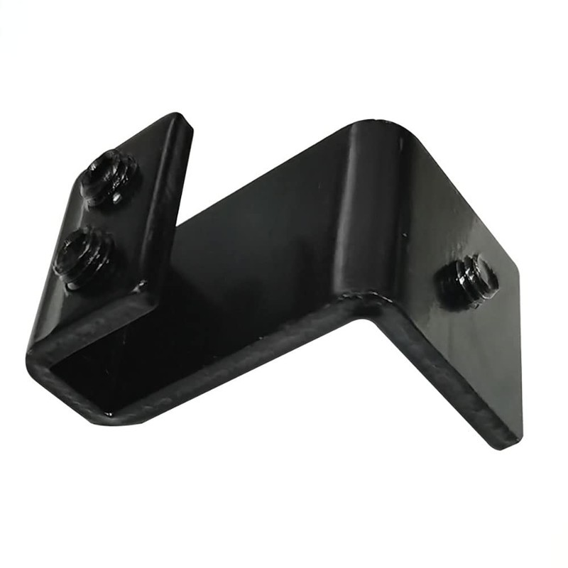 WANGCL Black Plastic Upgraded Barn Door Soft Close Mechanism Hole