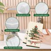 100Pcs Christmas Guest Napkins Retro Xmas Tree Disposable Paper Napkin