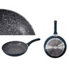 Uniware Aluminum Non-Stick Frying Pan w/Induction Bottom, 3-Layer Granite Coating,