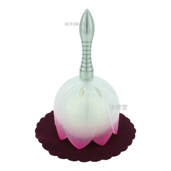 [Category: Buddhist Ritual Implements/Orin] Nenuphar Apple (Lotus Bell)