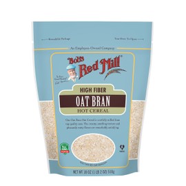 Bob's Red Mill Oat Bran, 18oz (Pack of 1) - Non GMO, Vegan, Kosher