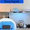 4 Pcs Digital Timer Kitchen Timer, Magnetically Attracted Countdown Stopwatch,