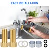 Faucet Shank Extension kit,100818 Thick Countertop Extension Set for Faucet