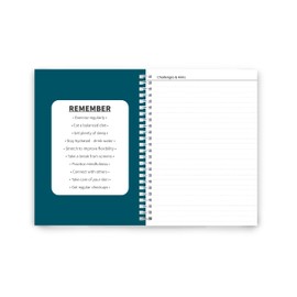 Better Health - Exercise, Nutrition & Wellness Journal - Stay healthy with our handy, simple tracking charts - A5 size with 104 undated pages - For A Happier, Healthier Life (Teal)