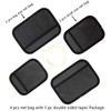 KYMY 4Pcs Universal Car Storage Net Bag,Lightweight Frame Mesh Net