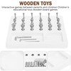 DICYWUDI Wooden Pegboard for Finger Dexterity, Finger Strength Trainer for