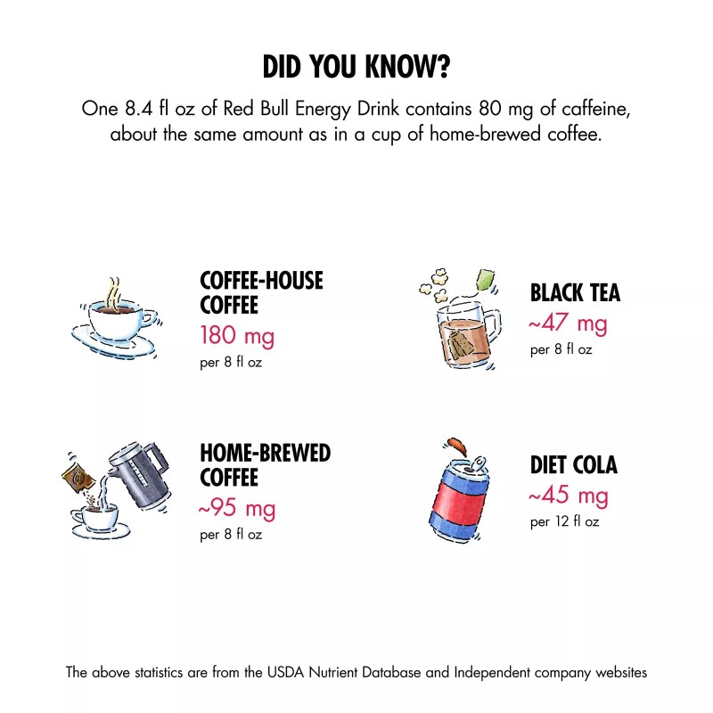 Red Bull Sugar Free Energy Drink, 8.4 Fl Oz Cans,