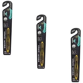 [Bulk Purchase] Dental Pro Black Diamond Ultra Fine Bristles Regular Thick [x3 Packs]