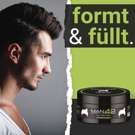 MAN42 Modelling Pomade, Hair Pomade for Modeling, 100 ml