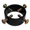 Erva SB2D Cylindrical Squirrel and Raccoon Baffle, Black, 28" x