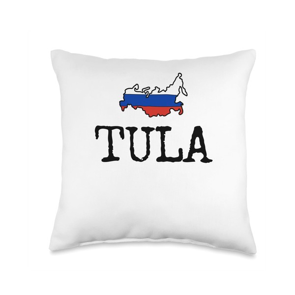 Tula Souvenir Russia Vacation Russian Women Men Travel Throw Pillow