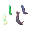 AKORD Plastic Twisty Worm Educational Party Favours Tricks Pack of