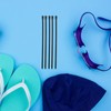 Zerodeko 10pcs Nylon Scuba Regulator Mouthpiece Tie Wrap with UV