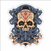 A.M.A shop STICKER SHAPED SKULL MEXICO MOD.7 PVC for Decal