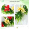 Hawaiian Flower Crown Flower Headband Tropical Floral Crown Headpiece