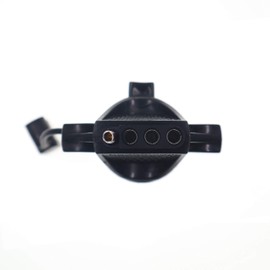 NEW SUN 2× RV Hoja De 7 Vías A Adaptador De Remolque Plano De 4 Vías Adaptador De Remolque De 7 Pines A 4 Pines con Cubierta Antipolvo Impermeable Negro