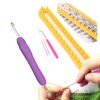 HZXMKB Knitting Loom Set Craft Kit Tools, with Hook and