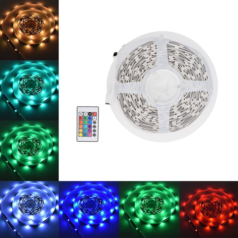 10m LEDstrip Light Set RGB Music Bluetooth APP 24-Key Control