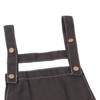 2 Pcs Black Cotton Apron Kitchen Breathable Oil Resistant Apron