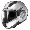 LS2 Helmets Valiant II Modular Helmet (Gloss Silver - X-Small)