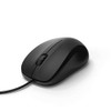 Hama Computermaus mit Kabel (Maus ohne Klickgeräusche für PC, Laptop