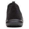 Clarks Nova Way - Tenis para Mujer, Negro/Negro, 5.5 US