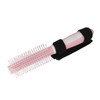 Handicapped Auxiliary Comb Portable Plastic Handle Comb Hair Brush for