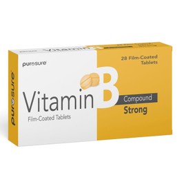 Purosure Vitamin B Compound Tablets | Dietary Supplement | B Compound – 28 Film Coated Tablets