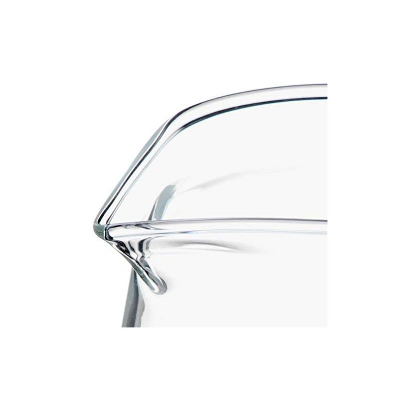 Yilong Classical Glass Series Trapezoidal Single Mouth Pitcher (13.5 fl