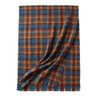 Bufanda larga unisex de cachemira con diseño de tartán de