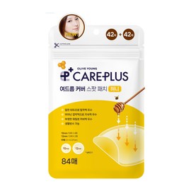 OLIVE YOUNG Care Plus Spot Patch | Hydrocolloid Acne Korean Spot Patch to Cover Zits, Pimples and Blemishes, for Troubled Skin and Face (Manuka Honey, 84 Count (Pack of 1))