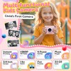 CalineGam Children's Camera Instant Camera 1080P HD Instant Camera Children