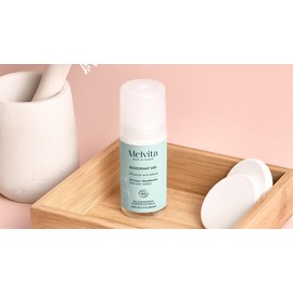 Melvita - Roll-On Deodorant - Les Essentiels - Long Lasting Protection for Sensitive Skin - Aluminium and Alcohol Free - Odour Control - 50 ml